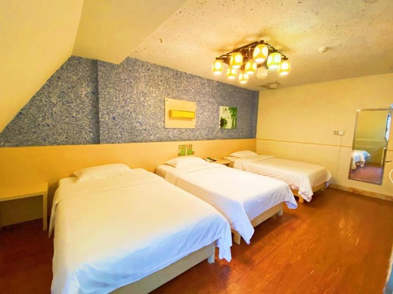 Greentree Alliance Shandong Zibo Zhangdian Xiaoshangpin Renmin Road Hotel Eksteriør bilde