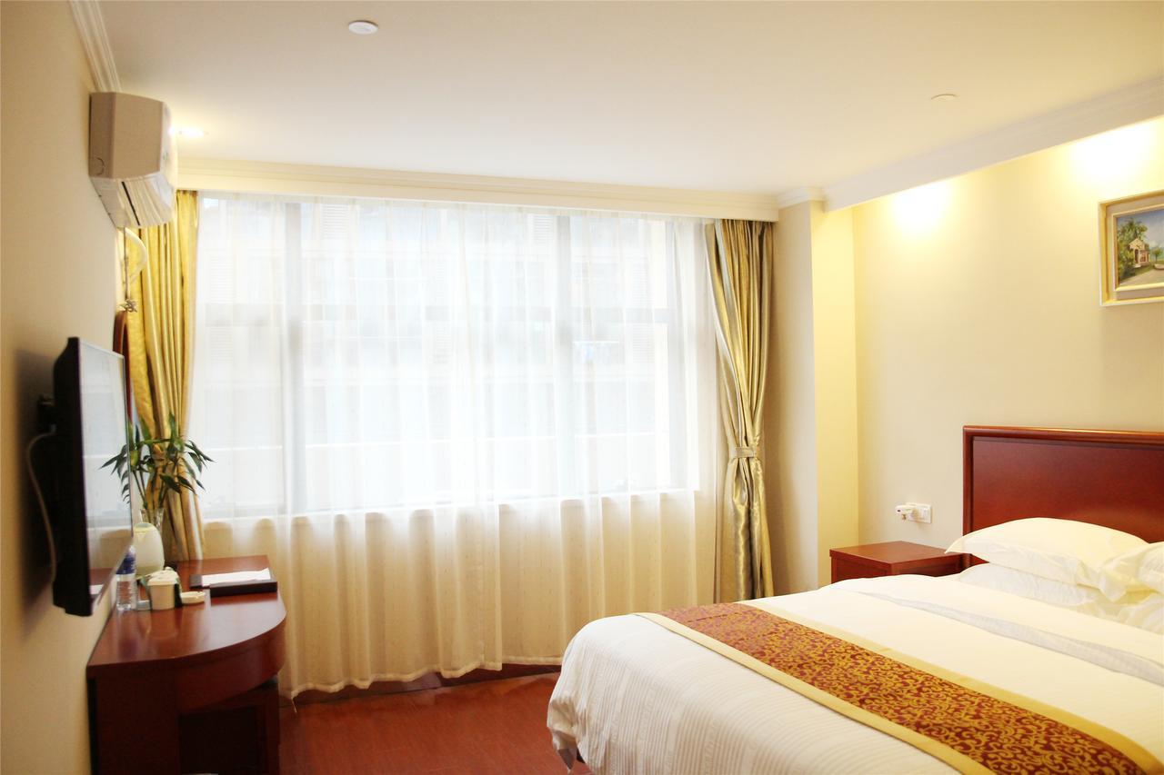 Greentree Alliance Shandong Zibo Zhangdian Xiaoshangpin Renmin Road Hotel Eksteriør bilde